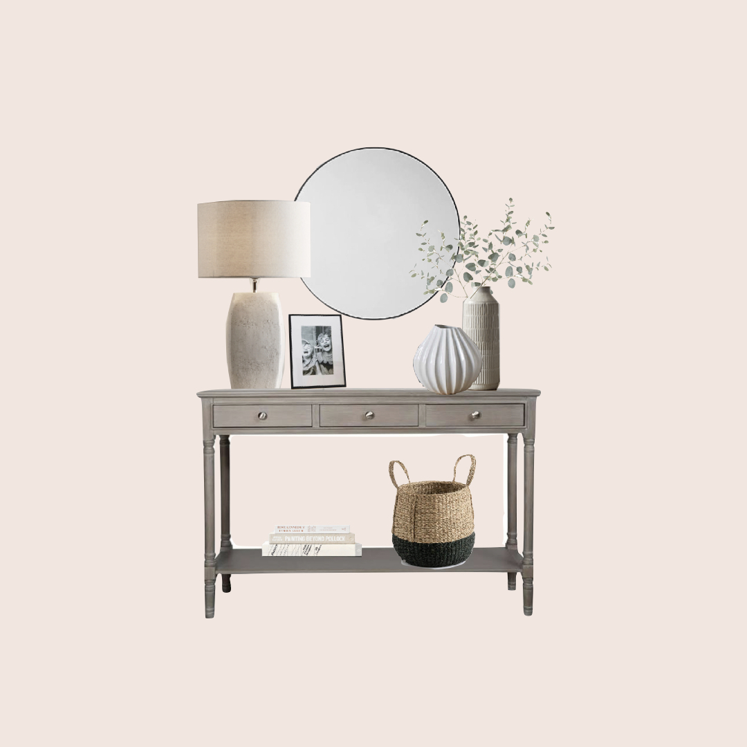 How to style a console table