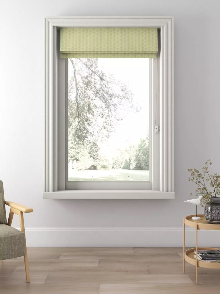 When to hang a blind inside the recess